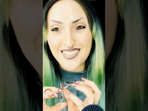🥀Goth Girl Makeup Roleplay pt13🥀 #asmr #asmrvideos #asmrroleplay #gothgirl #asmrsounds #relax