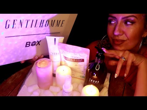 💤ASMR UNBOXING - GENTILHOMME BOX - pour se détendre et s’endormir