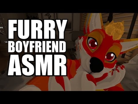[Furry ASMR] Comforting boyfriend sleeps next to you 💕