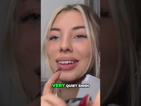 Shhh! TikTok's Quiet Challenge  Can You Keep It Down  #asmr #relax #mouthsounds #mouthcovering