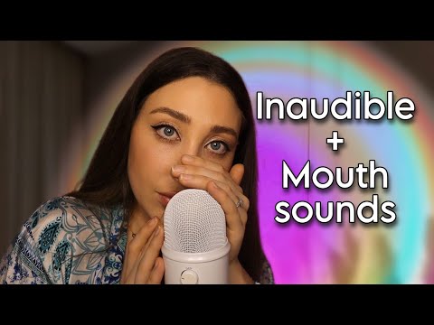 ASMR INAUDIBLE AND MOUTH SOUNDS WHISPERING