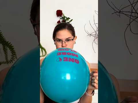 Blowing BalloonAce 💙😇😇 #asmr #balloon #blowing