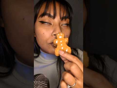 Christmas Marshmallow Peeps #marshmello #shorts #foodasmr #asmr #calm #asmreating #shortsfeed