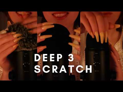 ASMR - Rubbing Scratch😴Ear and Scalp massage | Ultra Relaxing Sleep & Tingles | Soft Spoken