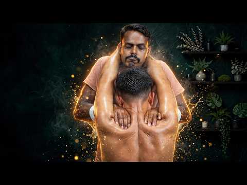 LIVE - Strong Wrist Barber Intense Head & Shoulder Oil Massage for Deep Sleep & Stress Relief