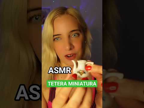 ASMR PEQUEÑA TETERA ☕️ #asmr