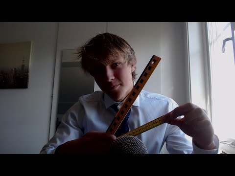 1 MINUTE Measuring Your Face - OliverWhispersASMR
