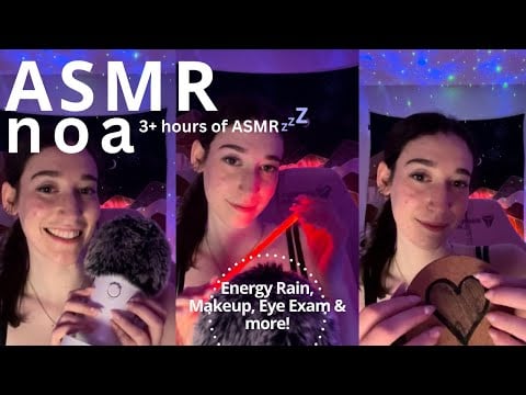 Eye Exam, Energy Rain, Makeup and more! | asmr for sleep and relaxation 💕| live #96
