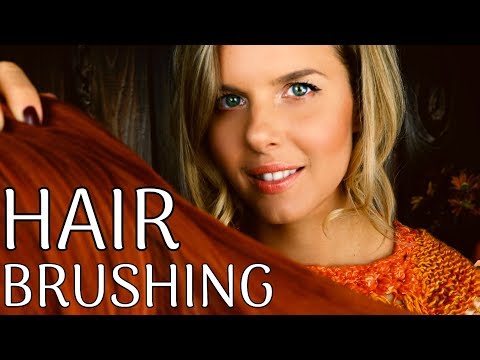 ASMR Brushing Feldon's Hair/Soft Spoken & Personal Attention/Hair Brushing and Wood Tapping