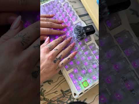 creamy Keyboard - ASMR  #relax #asmr #tingles #triggersforsleep #nails