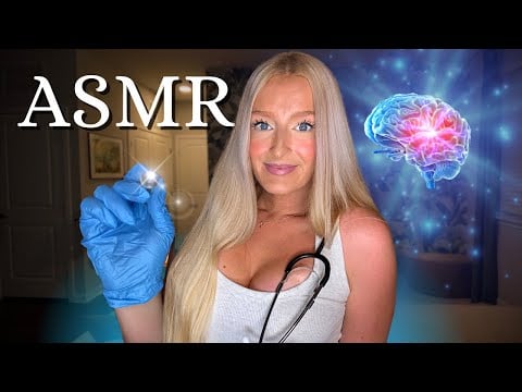 Cranial Nerve Exam Roleplay 🩺🧠 (ASMR, Soft Spoken, Sassy Receptionist, Personal Attention) 💤 Dr. PAR