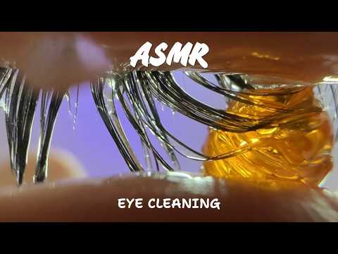 ASMR Eye Cleaning 👁️ 🔍 Best Visual Trigger