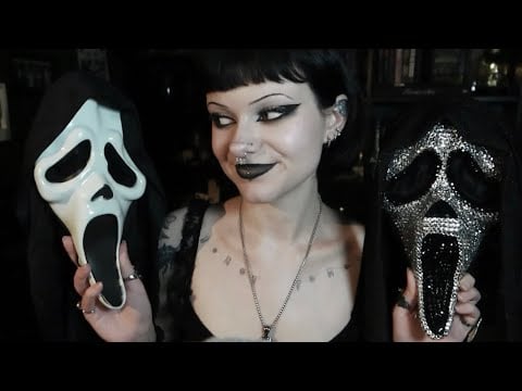 ASMR | Which Ghostface Mask Is Tinglier? 👻 textured tapping & scratching