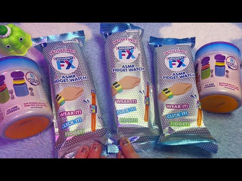 ASMR Sensory FX Fidget Watch Surprise Opening (Whispered)