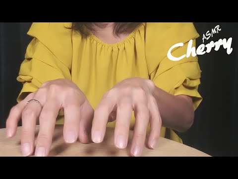 【ASMR】Table Tapping Finger Movement Sounds 테이블 태핑 손가락 움직임 소리 / テーブルタッピングの指の動きの音