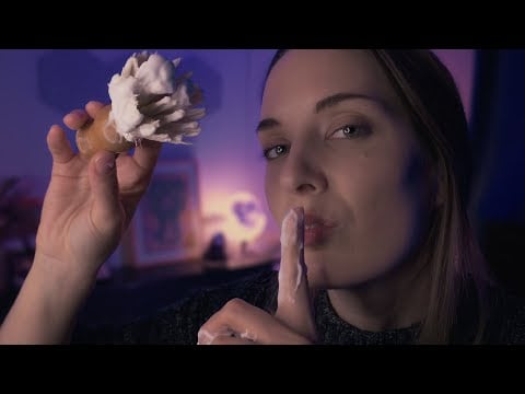 ASMR Barbershop Full Immersion | Shaving, Cutting, Brushing, Twizzing and Towel Sounds
