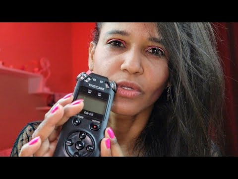 ASMR INAUDIVEL NO TASCAM BINAURAL