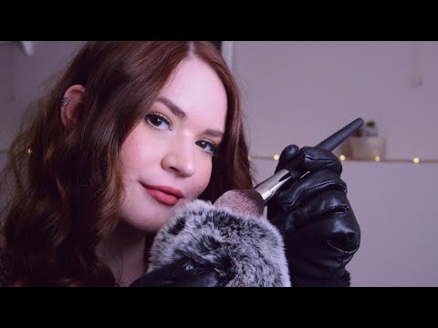 [ASMR]💤😴  Relax, Relax, Relax | Deep Breathing, Leather Gloves, Mic Brushing, Whispering & More