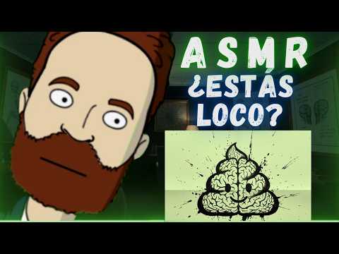 ASMR EXAMEN de nervios CEREBRALES "No Convencional" 🧠| asmr psicología