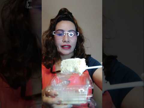 ONE TIME BITE CHEESE CAKE # #everyone #mukbang #shortsfeed #food #onebite #bigmouth #funny