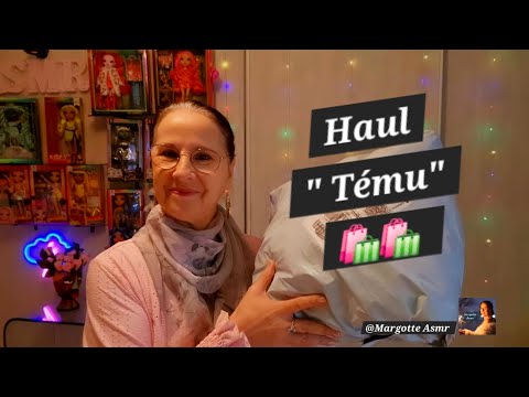 Asmr français, HAUL "Temu" 🛍🛍🛍