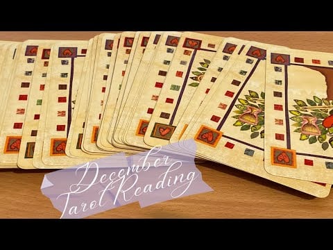 ASMR Monthly Tarot and Oracle Card Reading - December 2022 - Pick from Three (Read Description)