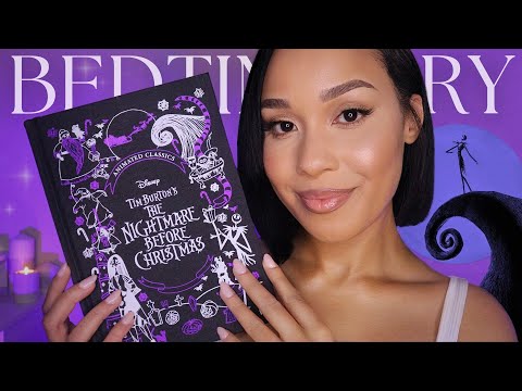 ASMR Reading You A Christmas Bedtime Story 🖤 The Nightmare Before Christmas