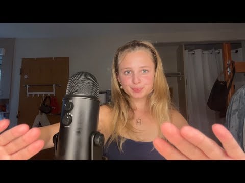 ASMR Repeating “Can I Touch Your Face”