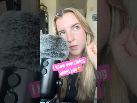 did i get it all right??? #asmr #interactive #tingles