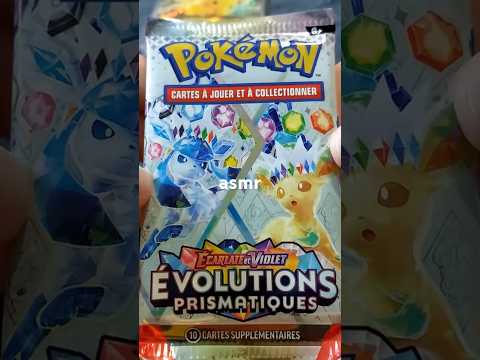 asmr ouverture boosters évolutions prismatiques