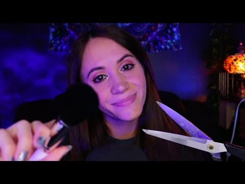 ASMR / Cord Cutting And Brushing Away Negative Energy for 2022