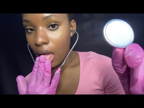 ASMR Clinic| SPIT PAINTING THERAPY (mouth sounds, personal attention)