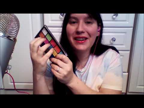 #ASMR  Fast Tapping on Make Up & Ramble - Relaxing * Calming * Tingly