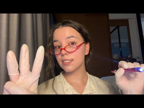 ASMR | Cranial Nerve Examination in Korean | ENG SUB