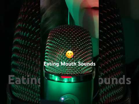 ASMR - MOUTH SOUNDS -Eating Sounds-🧀😋 #mouthsounds #asmr #shortsasmr #eatingsounds #stressrelief