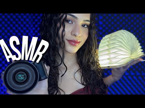 ASMR - COMPRINHAS DO MÊS 🤑 CÂMERA, ROUPAS, PRODUTOS DE CABELO...