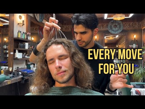 ASMR What If a Barber Gave You His Full Attention?