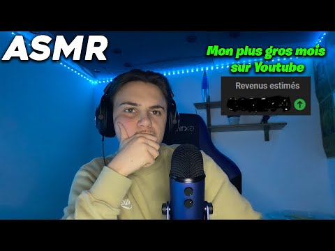 ASMR - Mes stats de Novembre (et la dernière vidéo statistique)