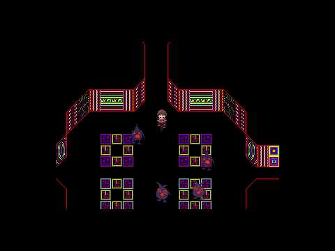 ASMR Gum Chewing (Intense) with Sound Effects, Background Yume Nikki Gameplay (sorta graphic)