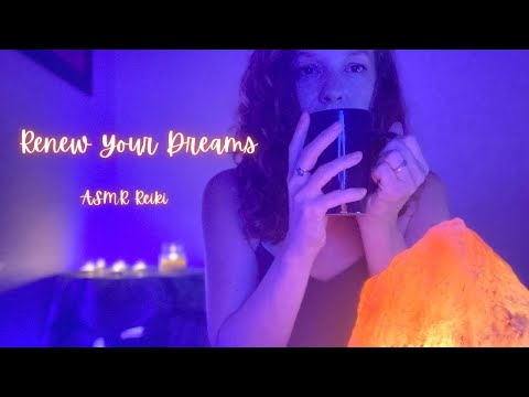 ASMR Reiki to Renew Your Dreams 🔮 - Whispered Personal Attention, Crystal Healing, Guided Breathwork