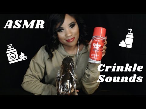 ASMR- Playing with SHAVING CREAM