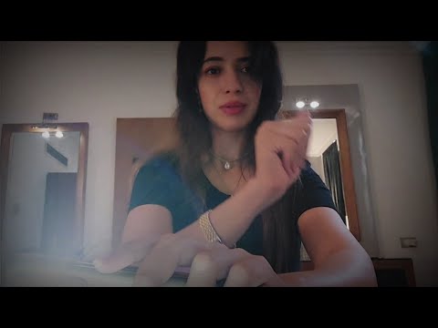 اي اس ام ار سبليمنال توكيدات مع اصوات اليدين للنوم العميق & fast Asmr hand movements affirmation