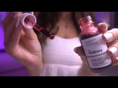 1 Minute ASMR Skincare Routine #asmrsounds