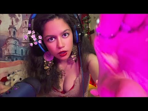 ASMR~ Facial Energy Cleansing + Pulling 