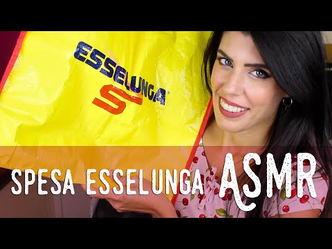 ASMR ita - 🍇 SVUOTA la SPESA di OTTOBRE • ESSELUNGA (Whispering)