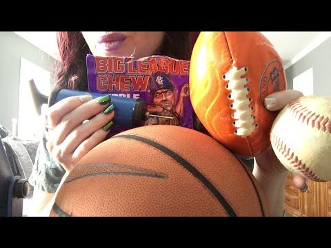 ASMR Juicy Gum Chewing & Tapping. Fall Asleep in Under 30 minutes.