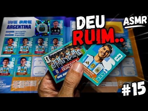 ASMR FIM DA SÉRIE ALBUM DA COPA 2026