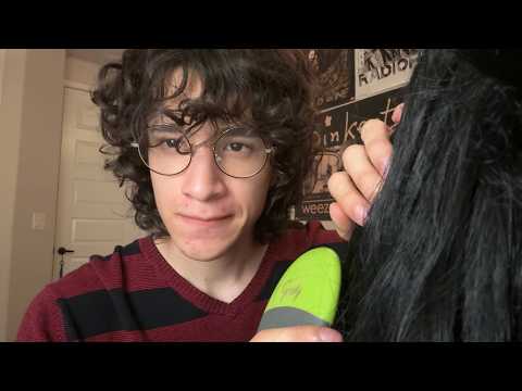 ASMR Gently Brushing Your Hair💤