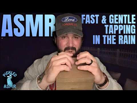 ASMR // ASMR FAST & GENTLE TAPPiNG  (iN THE RAiN)