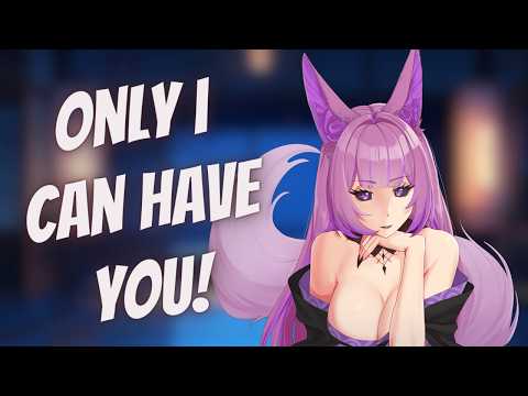 Possessive kitsune marks you with gentle bites[F4A] [ASMR] [Tail brushing] [Cuddles]